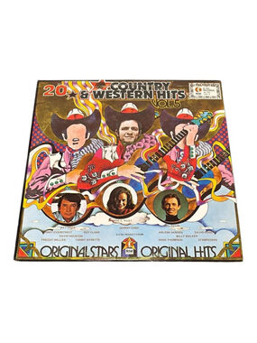 Vintage 20 Country & Western Hits Vol 5 Vinyl LP El Records Country Black Canada